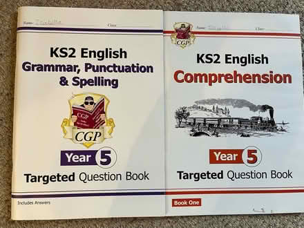 Photo of free Year 5 CPG English Target Question (M33 near Sale Grammar School) #1