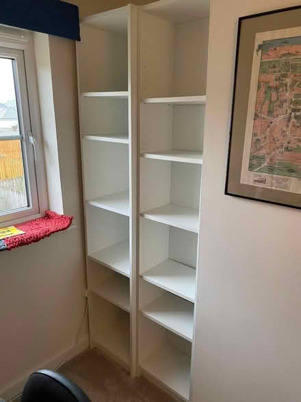 Photo of free 2x billy book cases (EH17 - Mortonhall) #1