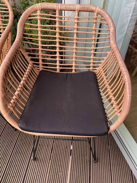 Photo of free Patio/Garden chairs (SE London) #4