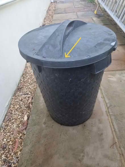 Photo of free Plastic dustbin (West Parley) #1
