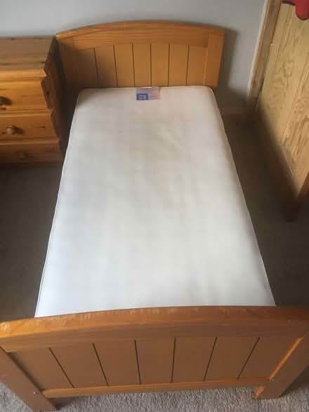 Photo of free Wooden cotbed & underbed drawer (Cheylesmore CV3) #1