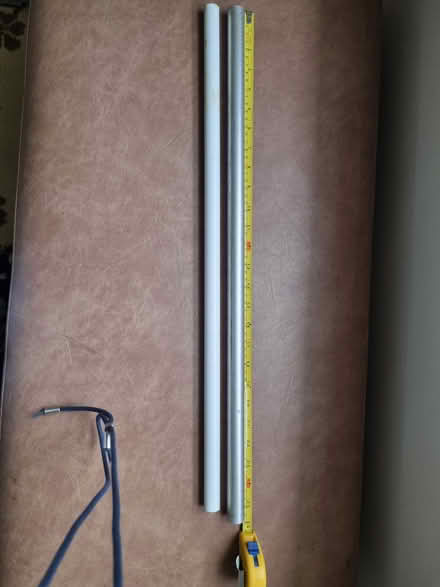 Photo of free Aluminium and plastic pipe (Forest Gate E7) #1