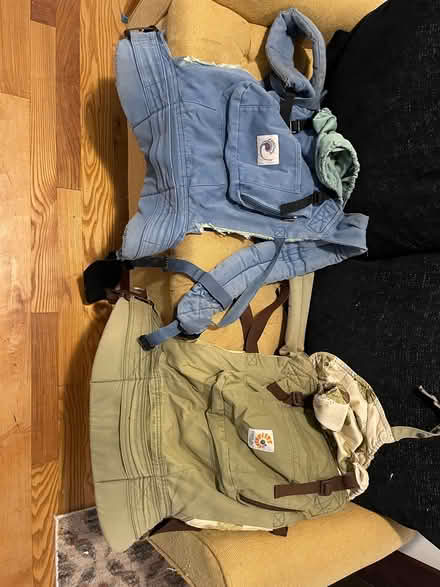 Photo of free Two Ergo Baby Carrriers (Enfield) #1