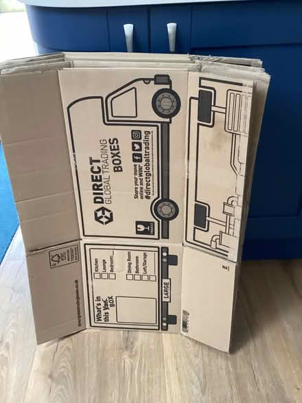 Photo of free 5 Cardboard Packing Boxes (CT9) #1