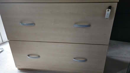 Photo of free 2 draw double width filiing cabinet (Slyne-with-Hest LA2) #1