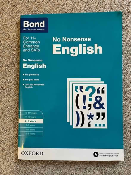 Photo of free English practice book for Year4 (M33 near Sale Grammar School) #1