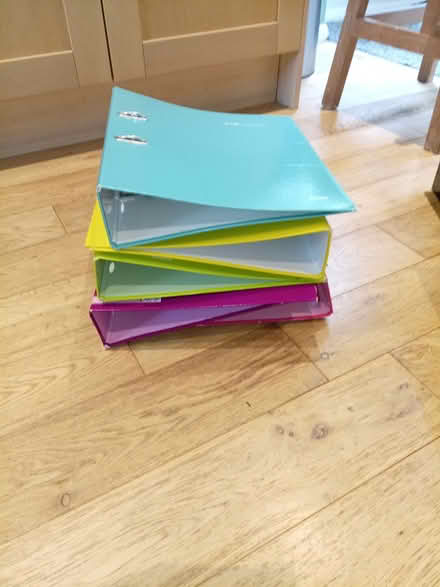 Photo of free 5 x Lever Arch Folders (Aylesford Common ME5) #1