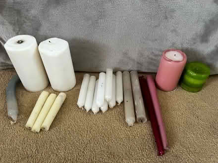 Photo of free Part used candles (Southsea) #1
