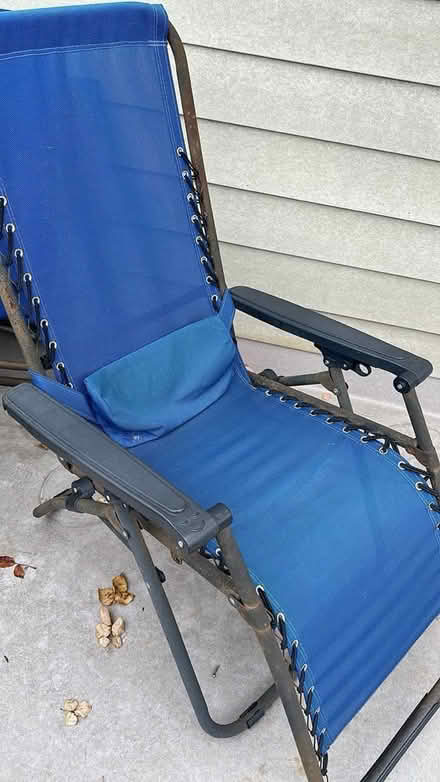 Photo of free 2 “zero gravity” outdoor chairs (Riverside Park) #1