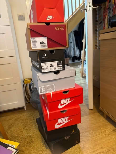 Photo of free Empty shoe boxes (Meldreth) #1
