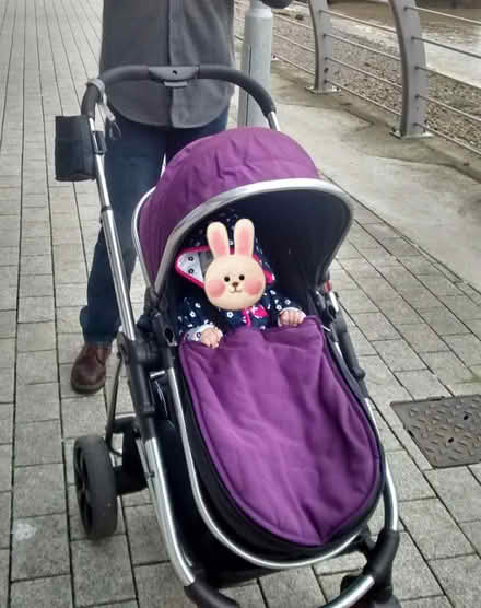 Photo of free iCandy Strawberry Purple stroller (SE8 3ET) #1