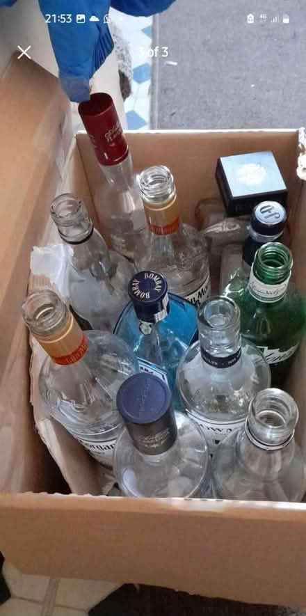 Photo of free Bottles + Jars With Lights (M32 Stretford) #1