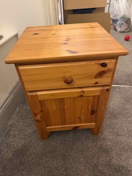 Photo of free Bedside table (Bowburn DH6) #1
