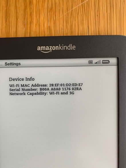 Photo of free Old Amazon Kindle (Hampden Park BN22) #3