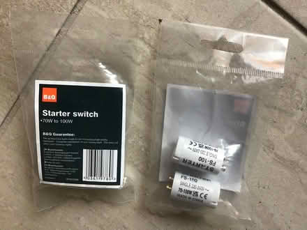 Photo of free Fluorescent Tube Starter Switches (Corporation BT20) #1