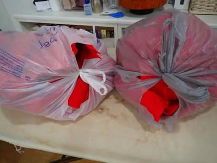 Photo of free Red Felt Scraps (Howell, south of Clyde Road) #3