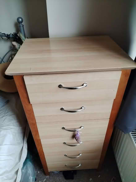 Photo of free Pine effect chest of drawers (Hartington Road BN2) #1