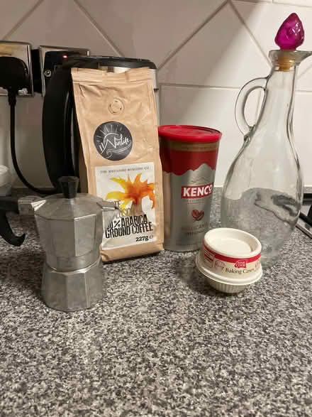Photo of free Coffee, coffee machine, oil jug (Anerley) #1