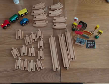 Photo of free ELC wooden train track and accessories (High Ercall TF6) #1