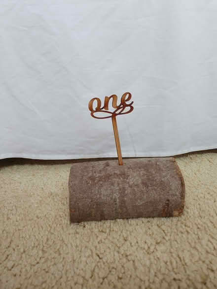 Photo of free Rustic table numbers - NO 5! (Milber TQ12) #1