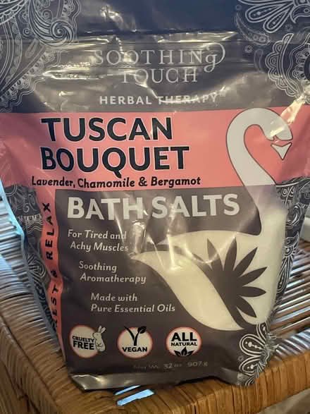 Photo of free Unopened, Tuscan bouquet bath salts (Dempster east of Ridge) #1