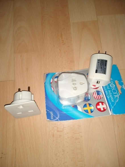 Photo of free Travel adaptor (M23 Baguley) #1