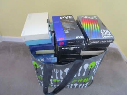 Photo of free Video Tapes (BR8) #1