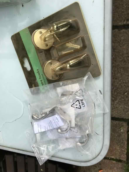 Photo of free Assorted clothes hooks for doors (Snettisham PE31) #2