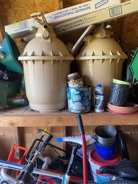 Photo of free Doughboy DE Filters and Pump (Near 75th and Woodridge Dr.) #1