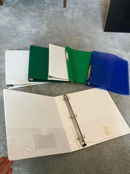 Photo of free Binders: 4 hard, 2 soft covers (Monta Vista) #2