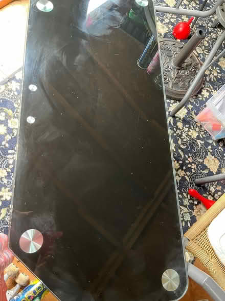 Photo of free Glass TV stand (Letchworth) #3