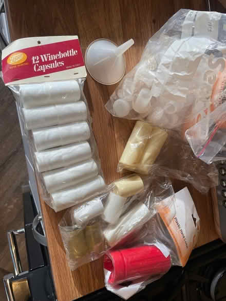 Photo of free Wine making equipment corks etc. (Woolvers Hill BS29) #1