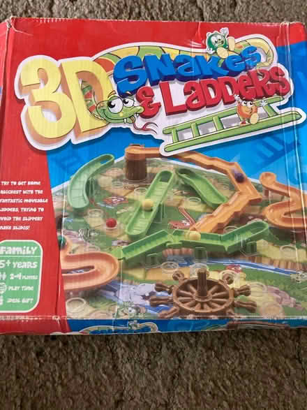 Photo of free Used 3D snakes and ladders game (M20 east didsbury) #1