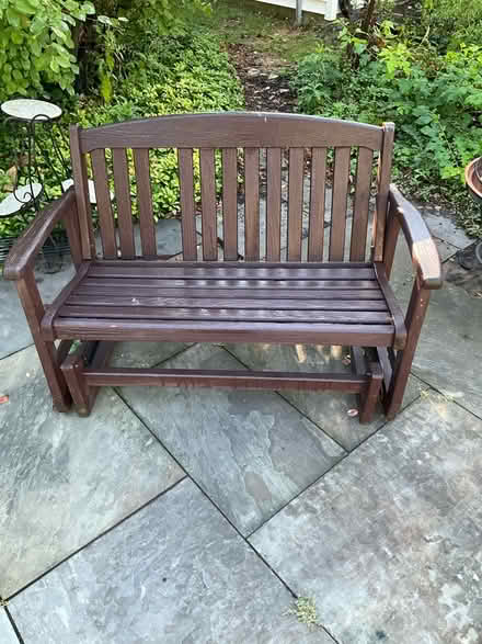 Photo of free Swing Bench needs repair (Wheaton) #2