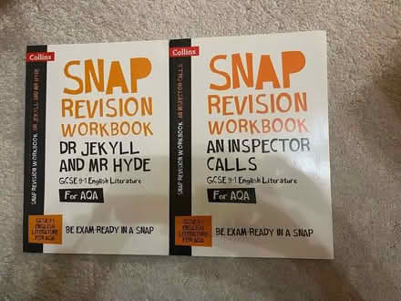 Photo of free 2 x English Snap Revision for GCSE (Fetcham) #1