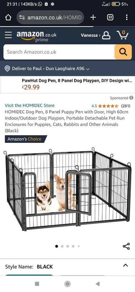 Photo of Dog pen (Dublin city centre) #1