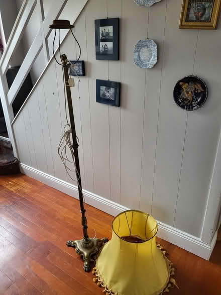 Photo of free Brass lamp and shade (Bishopstown cork) #1