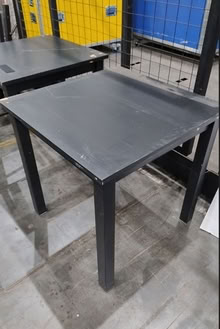 Photo of free White and Black Wooden Tables (Aberdare CF44) #3