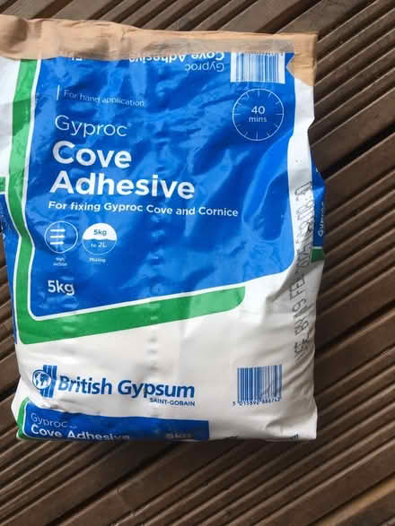 Photo of free Half bag of Gyproc cove adhesive (St James’s Square, Bath) #1