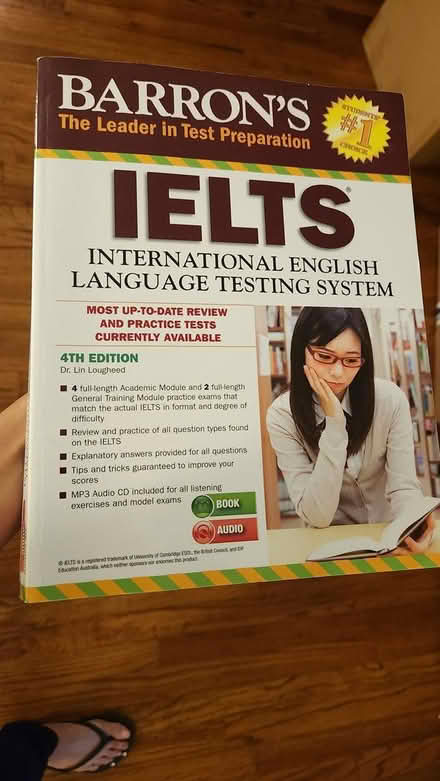 Photo of free IELTS book (Fort Lee, NJ) #1