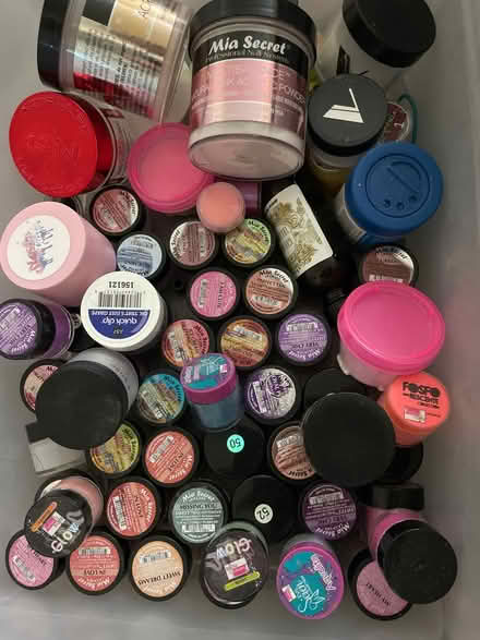 Photo of free Assorted acrylic nail powders (West side) #1