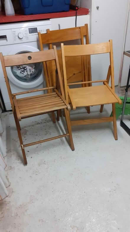 Photo of free Four folding chairs (Audenshaw,M34) #1