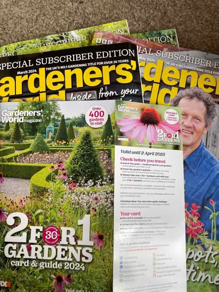 Photo of free Gardeners world plus 241 card (Allerton L18) #2