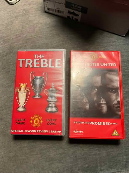 Photo of free 2 Manchester United Videos. VHS (Timperley WA15) #1