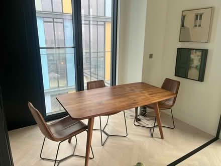 Photo of free John Lewis Cara Table (no chairs) (Shoreditch/Liverpool St) #3