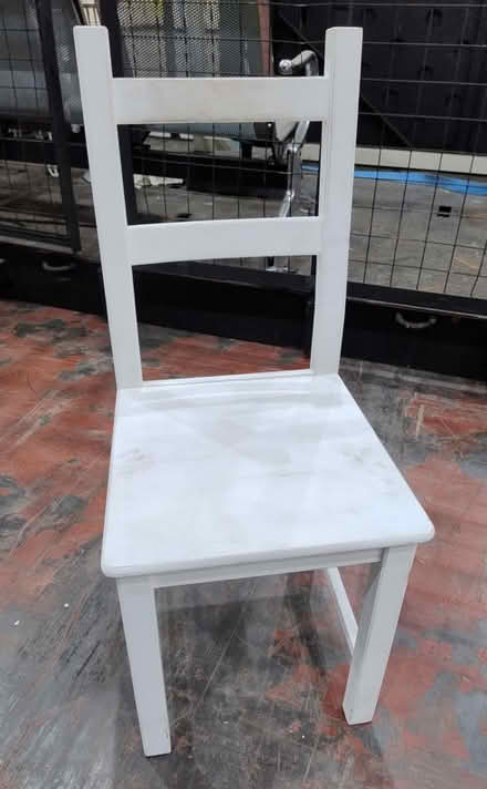 Photo of free Black and White Wooden Chairs (Aberdare CF44) #1