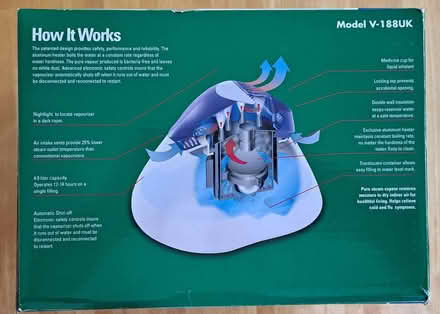 Photo of free Vicks warm steam vapourizer (Belle Vue, Shrewsbury) #4