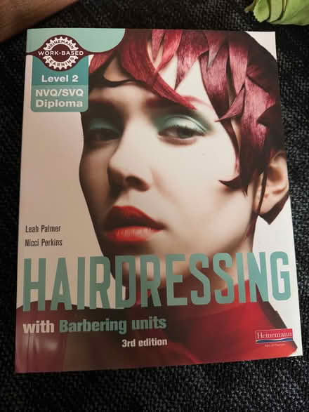 Photo of free Hairdressing textbook NVQ level 2 (Heath End WS3) #1