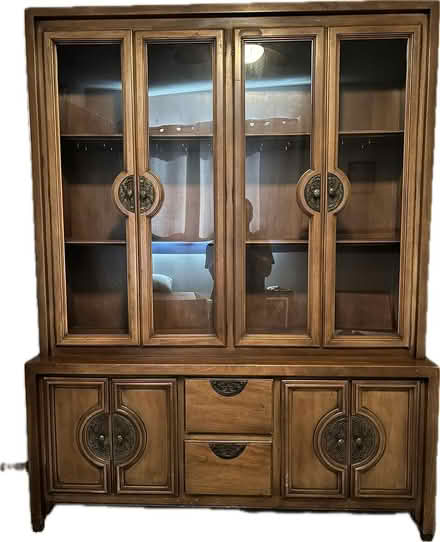 Photo of free China cabinet / Hutch (Brooklyn Park) #1