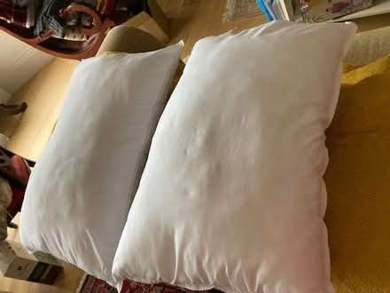 Photo of free Two Microfibre pillows (Malvern WR14) #1